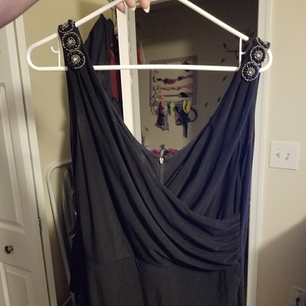 Black full/floor length gown